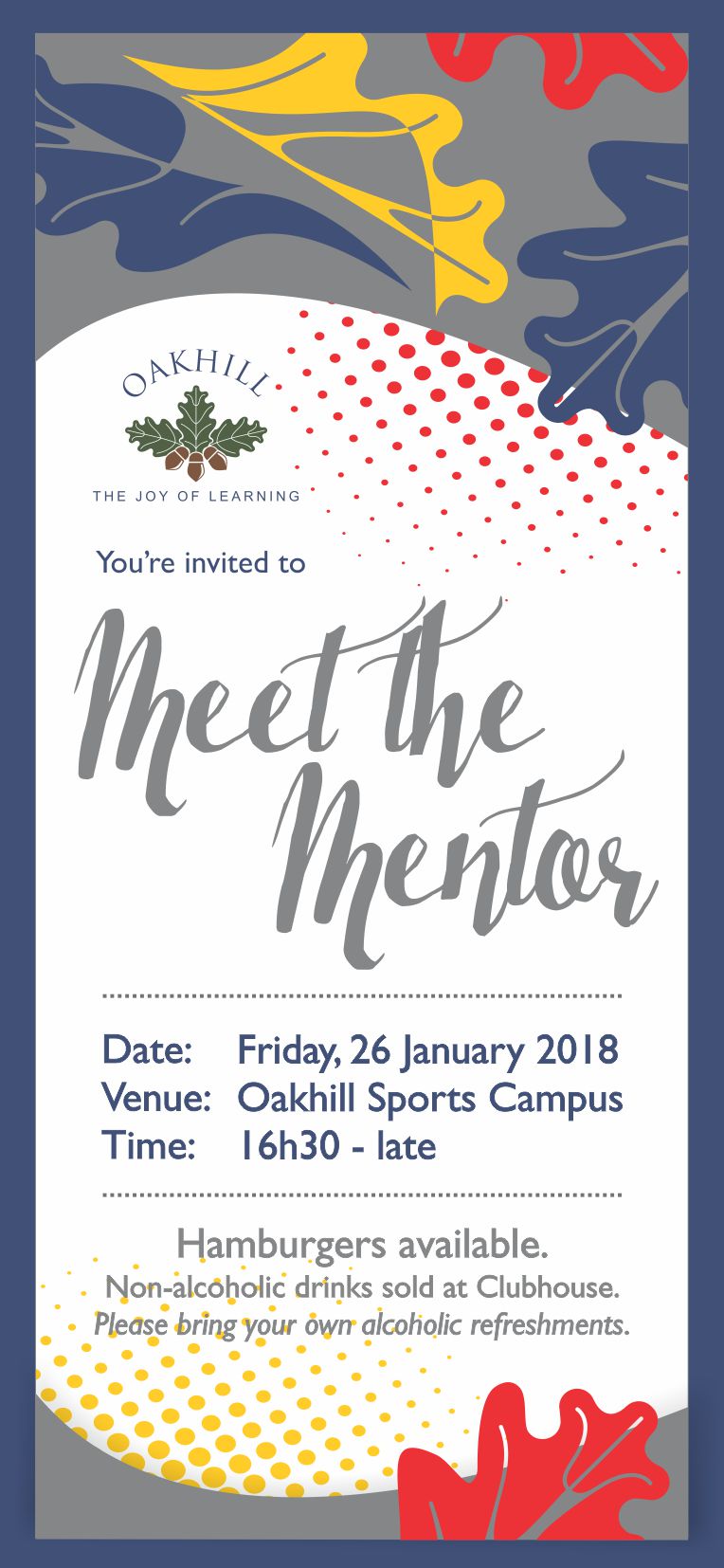 Meet the Mentor Invite 2018