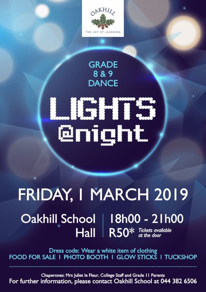 Lights@Night Gr 8&9 Dance 2019